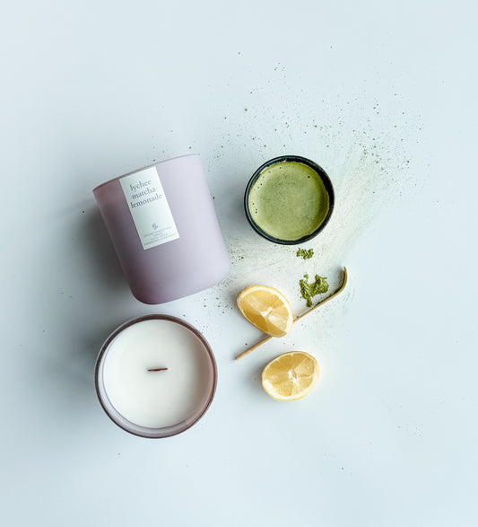 lychee matcha lemonade