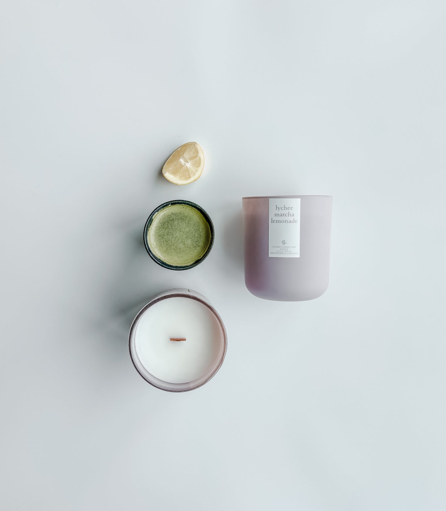 lychee matcha lemonade